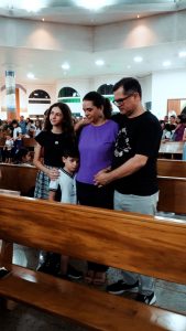 Missa em celebração da Semana Nacional da Família no Colégio Regina Pacis